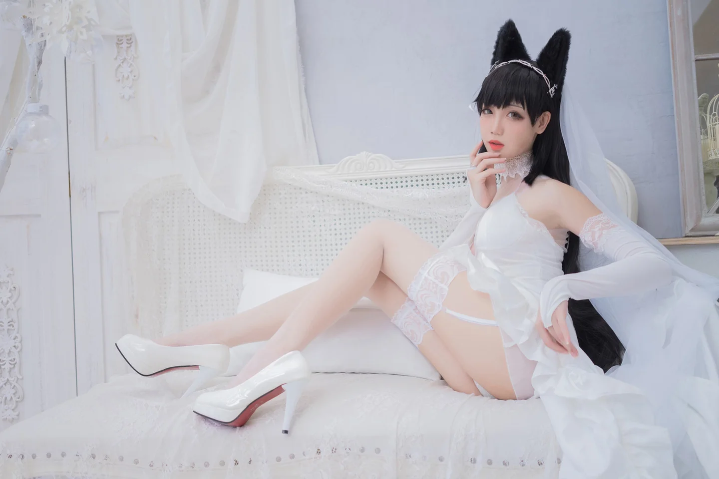 焖焖碳 - 碧蓝航线·爱宕 花嫁 [20P-211MB] tg@simisebaisi 【丝足阁】016.webp